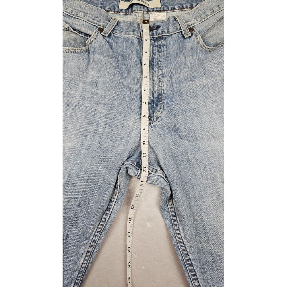 Gap Jeans Mens 36x30.‎ Vintage Blue Loose Fit Light Wash Y2k Denim. - Picture 5 of 7